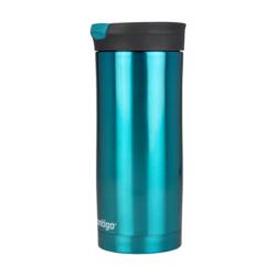 Dobbeltisoleret, vakuumisoleret termokrus i rustfrit stål fra mærket Contigo® med lasergraveret logo. Dette tidløse Huron termokrus egner sig perfekt til undervejs. 100% spild- og lækfri og den patenterede SNAPSEAL®-teknologi gør det let at betjene og drikke med en hånd. Varme drikke holder temperaturen i op til 7 timer og kolde drikke i op til 12 timer. Låget tåler opvaskemaskine. Easy clean. Inkl. brugsanvisning. Kapacitet 470 ml.