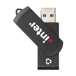 Sort USB-stik i forskellige størrelser