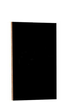 Sort kridttavle uden ramme 60x80 mm