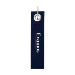 RPET Felt nøglering med 1-farvet logo