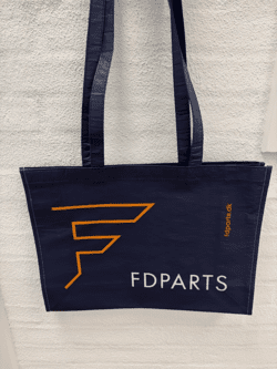 Indkøbsnet, foldbar, OEKO-TEX 80% R-PET, 110 gr/m2, 1-farvet logo