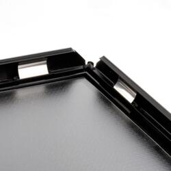 Klikramme, Opti, 25 mm aluminiumprofil, sølv, A3 - 29,7 x 42 cm