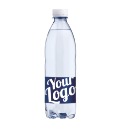 Vand med logo - pallefragt