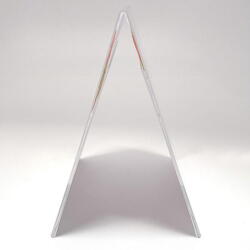 Menukortholder A4 - dobbeltsidet - trekant