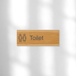 Toilet unisex 60x150 mm, grå