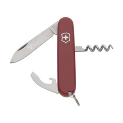 Rød Victorinox Walther med 1-farvet logo