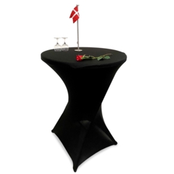 Event bord med sort dug