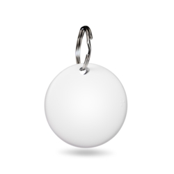 Hvid locater nøglering