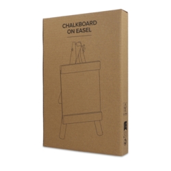 Tavle på Staffeli - mini -  til bordet med logo