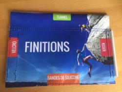 Banner med silikonevulst for lightbox 85 x 200 cm