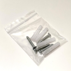 Hvid klapramme med 32 mm kanter Str. A4 - B1