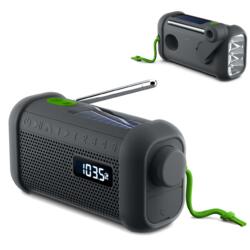 MH-08 - Muse nødradio med bluetooth højttaler og solcelleanlæg og optræksmekanisme
