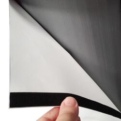 Messedisk buet oval 181x90x93 cm