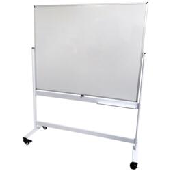 Svingtavle på hul, Inspire Pivot, keramisk whiteboard overflade, 120 x 200 cm