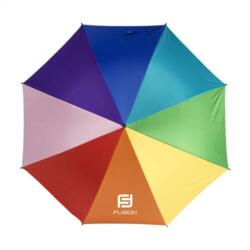 Rainbow paraply 23" med logo