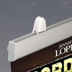 Plakatophæng, Poster Clamp Set, 25 mm aluminiumsprofil