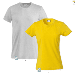 Smart T-shirt med tætsiddende pasform, nakketape og ribbet krave med Elastan. 1-farvet logotryk. Størrelse: XS (34) -  XXL (44)