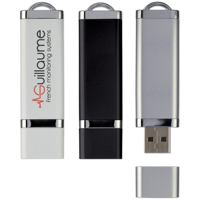 Encommium Tæmme Bevæger sig USB-stik, "slim" 8 GB, 1-farvet logo