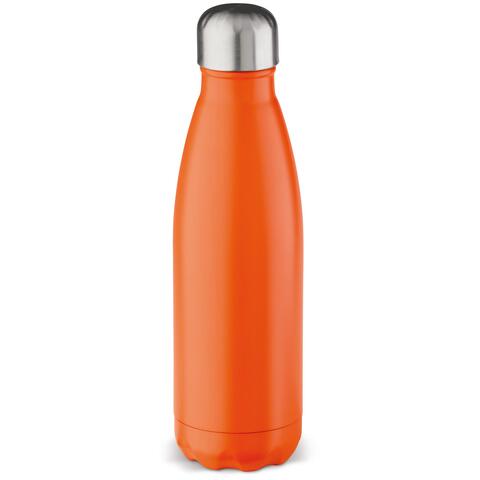 Lækfri termoflaske med lasergraveret logo, der holder varme drikke varme og kolde drikkevarer kolde. Hver termoflaske er pakket i en gaveæske. Længde: 253 mm og diameter: 70 mm.