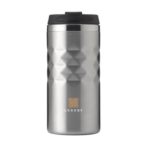 Termokrus af genbrugsmetal 280 ml,, Sølvmetal