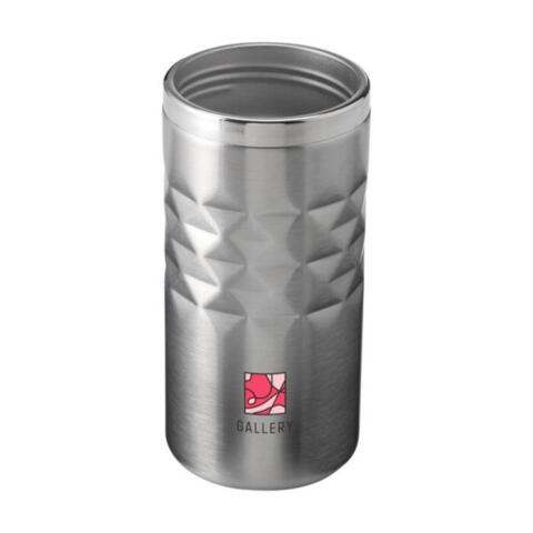 Termokrus af genbrugsmetal 280 ml, Sølvmetal