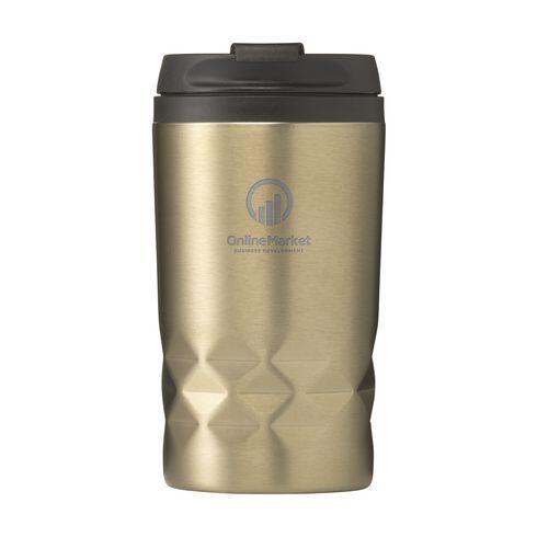 Termokrus Graphic Mini Mug RCS Recycled Steel - inklusiv lasergraveret logo