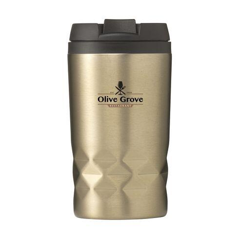 Termokrus Graphic Mini Mug RCS Recycled Steel - inklusiv lasergraveret logo