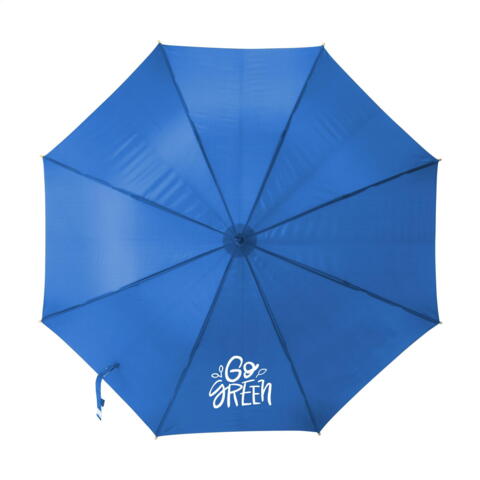 RPET lyseblå øko paraply
