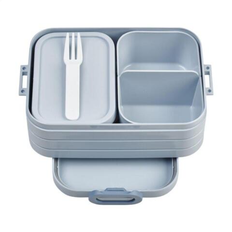 Madkasse mepal med gaffel 900 ml med logotryk