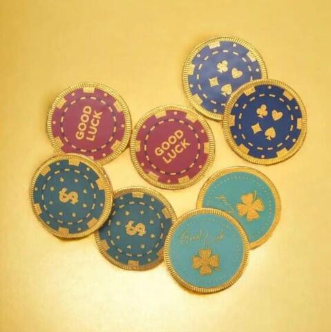 Chokolademønter Ø36 mm med logo på begge sider