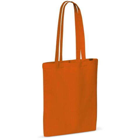 Mulepose  med eget logo i OEKO-TEX materiale 140 gr/m2 - orange
