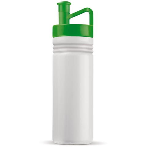 Drikkedunk hvid-grøn med logo