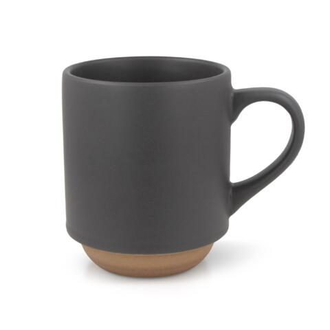 Krus med logo, sort 300 ml