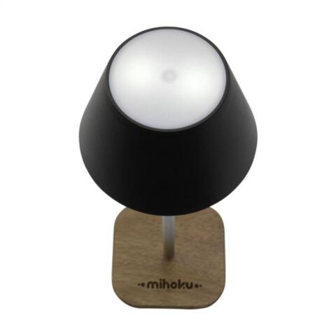 Wooosh RCS Luzia Table Light inkl. lasergravering på  foden - grå eller brun/sort