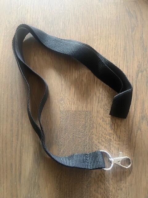 Sort 20 mm keyhanger