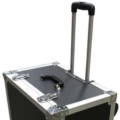 Flightcase som trolley 70 x 55 x 37 cm
