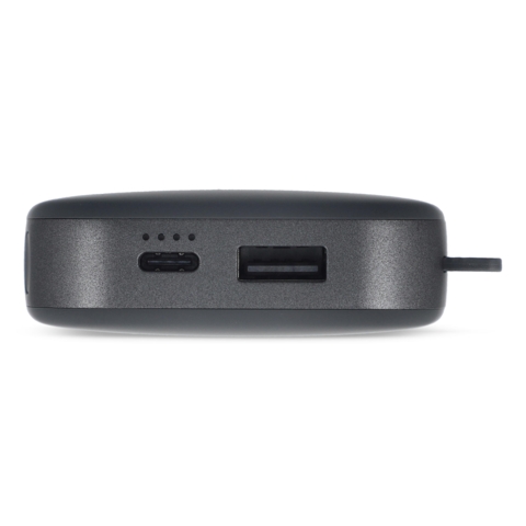 Powerbank 13,.000 MaH, mørkeegrå