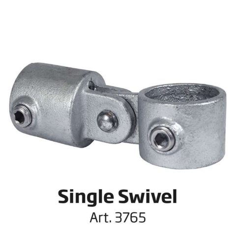 Bannersystem i metal 100 x 100 cm udendørs