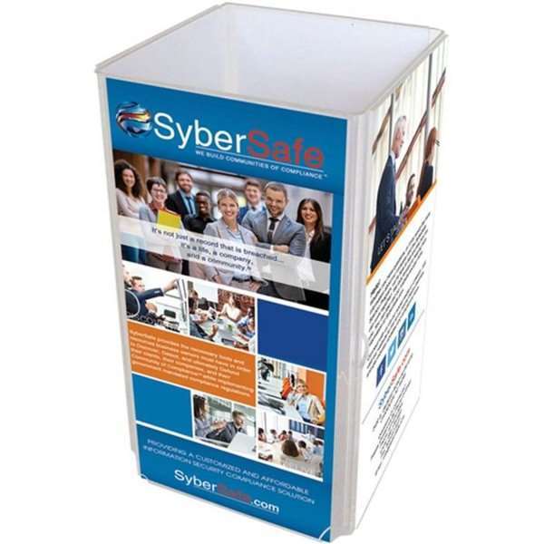 Menukortholder, 4xM65 Flyer - 9.9x21 cm