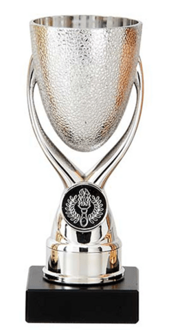 Pokal i plast - 3 metalfarver, 3 størrelser