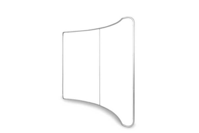 Bannervæg 250x230 cm - stel