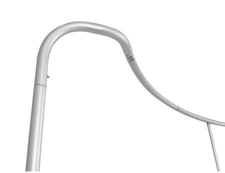 Bannervæg 250x230 cm - stel