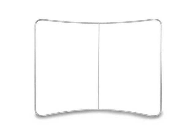 Bannervæg 530x230 cm - stel