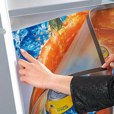 Skift af indhold A-skilt