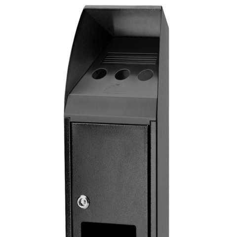 Affaldsbeholder & Askebæger - sort