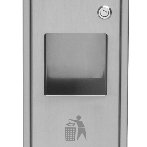 Affaldsbeholder & Askebæger - sølv