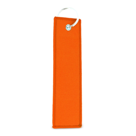 Flight tag med logo - orange