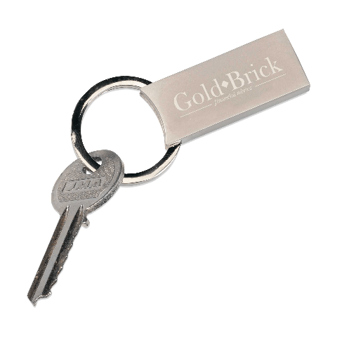 Straightkey nøglering med lasergravering - roterende klik system