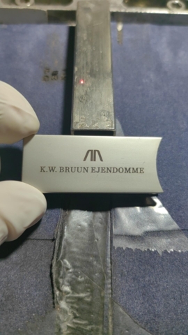 Straightkey nøglering med lasergravering - roterende klik system