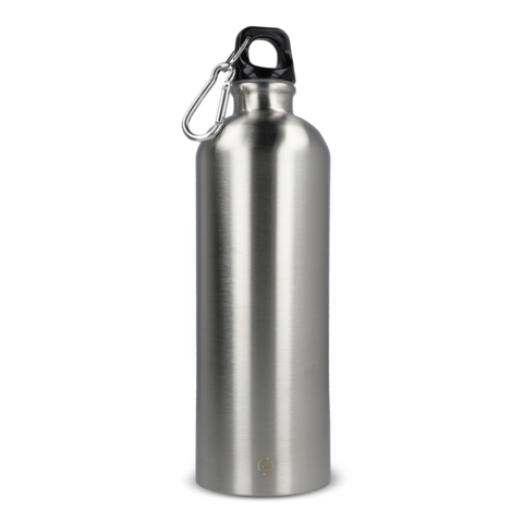 Vandflaske - enkeltvægs med logo